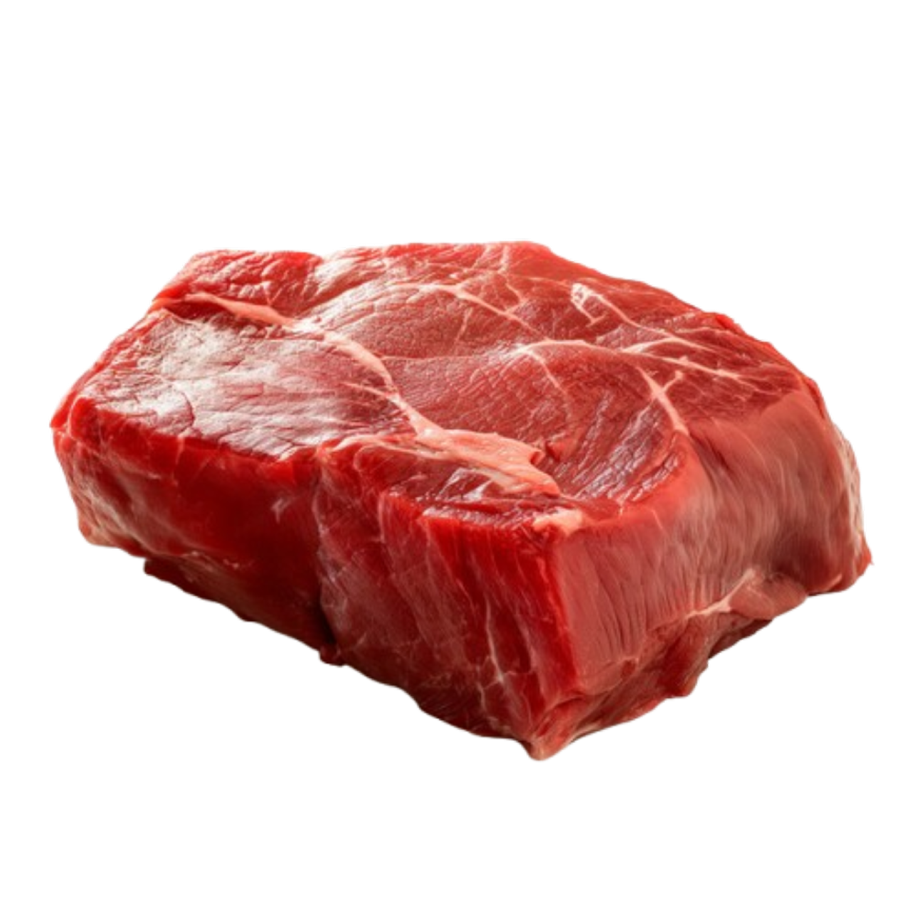 Dog with healthy food